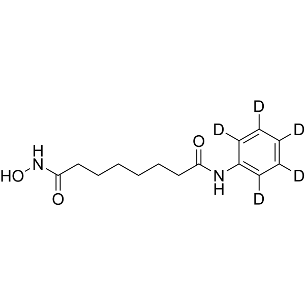 Vorinostat-d5 (SAHA-d5; Suberoylanilide hydroxamic acid-d5) 1132749-48-4